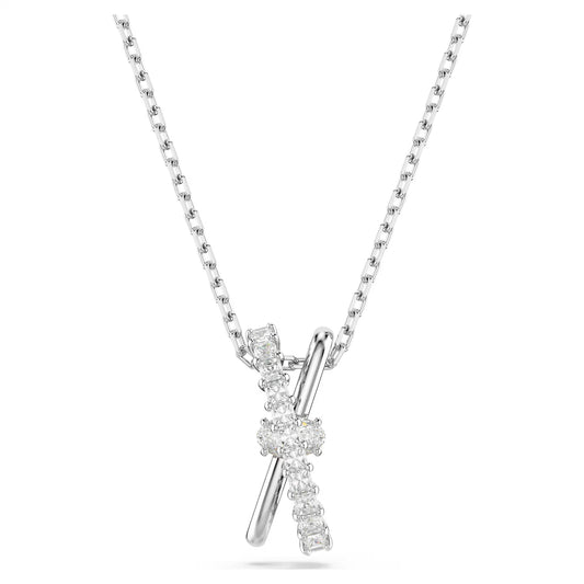 Hyperbola pendant, Mixed cuts, Twist, White