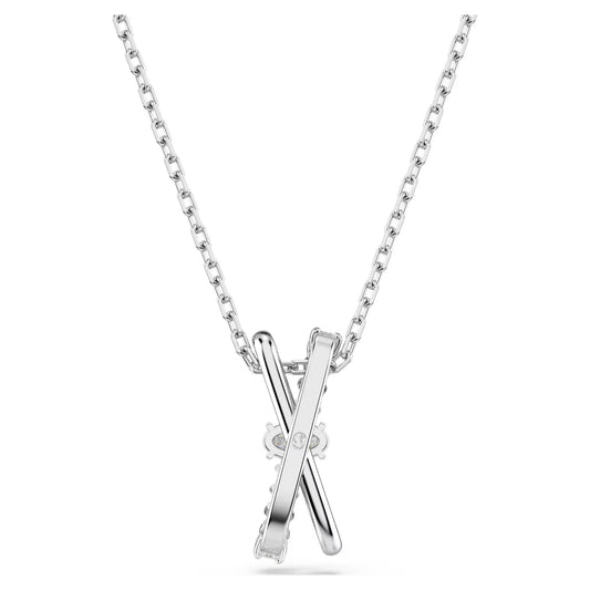 Hyperbola pendant, Mixed cuts, Twist, White