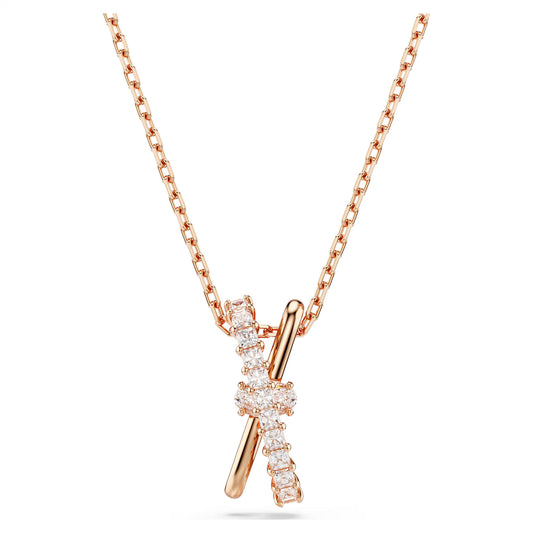 Hyperbola pendant, Mixed cuts, Twist, Rose