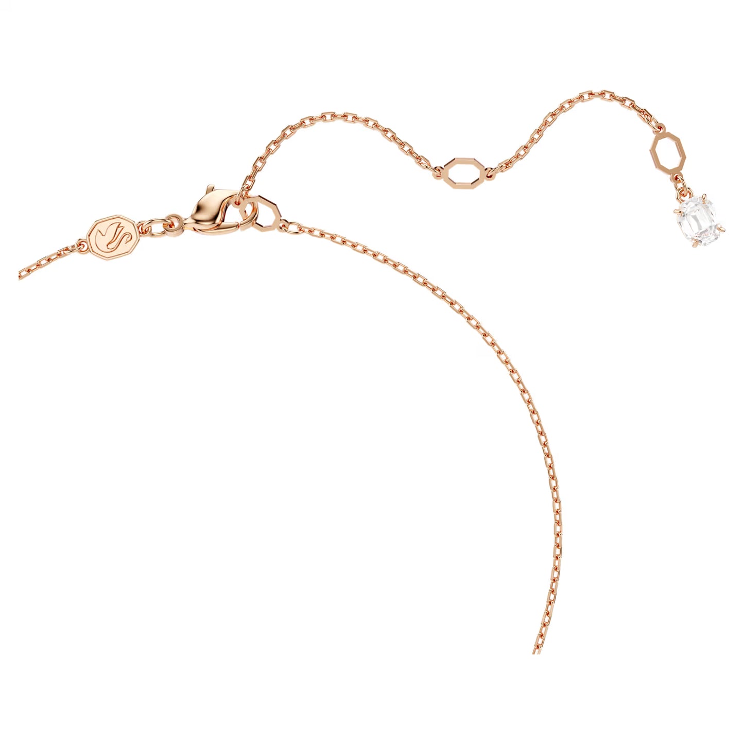 Hyperbola pendant, Mixed cuts, Twist, Rose