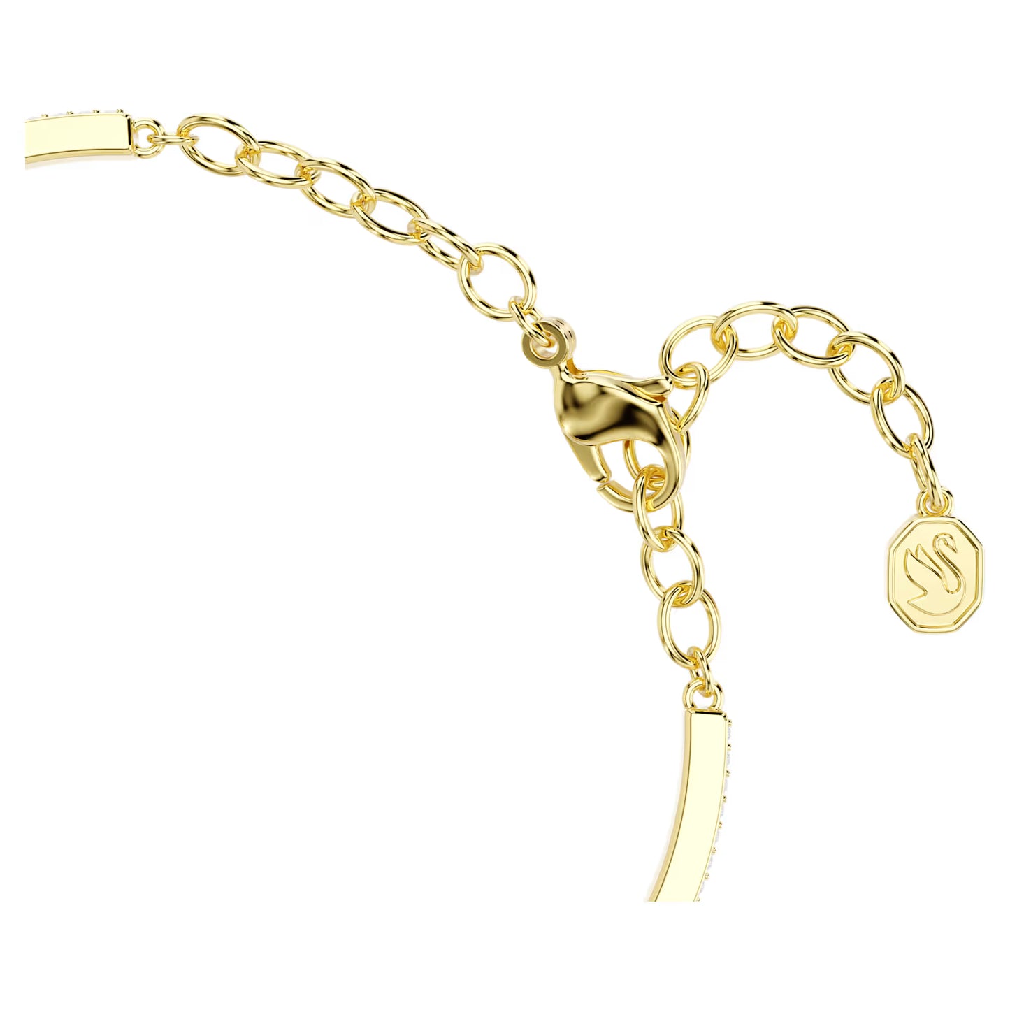 Idyllia bracelet, Mixed cuts, Bee, Multicoloured, Gold-tone plated