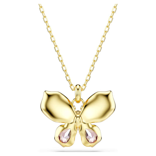Idyllia pendant, Mixed cuts, Pavé, Butterfly