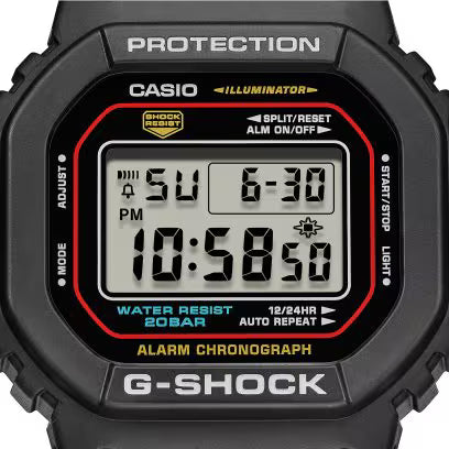 G-SHOCK DIGITAL 5600 SERIES DW-5600RL-1ER