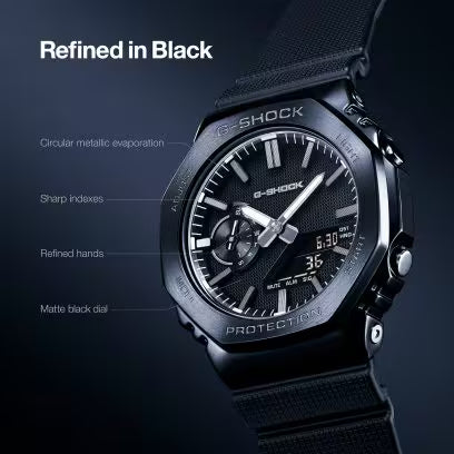 G-Shock Luxe Black 2100 Series Watch