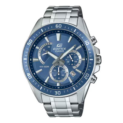 Edifice Chronograph Stainless Steel Watch