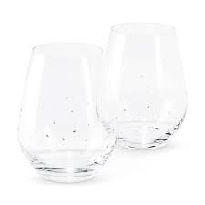 Swarovski water glass set of 2