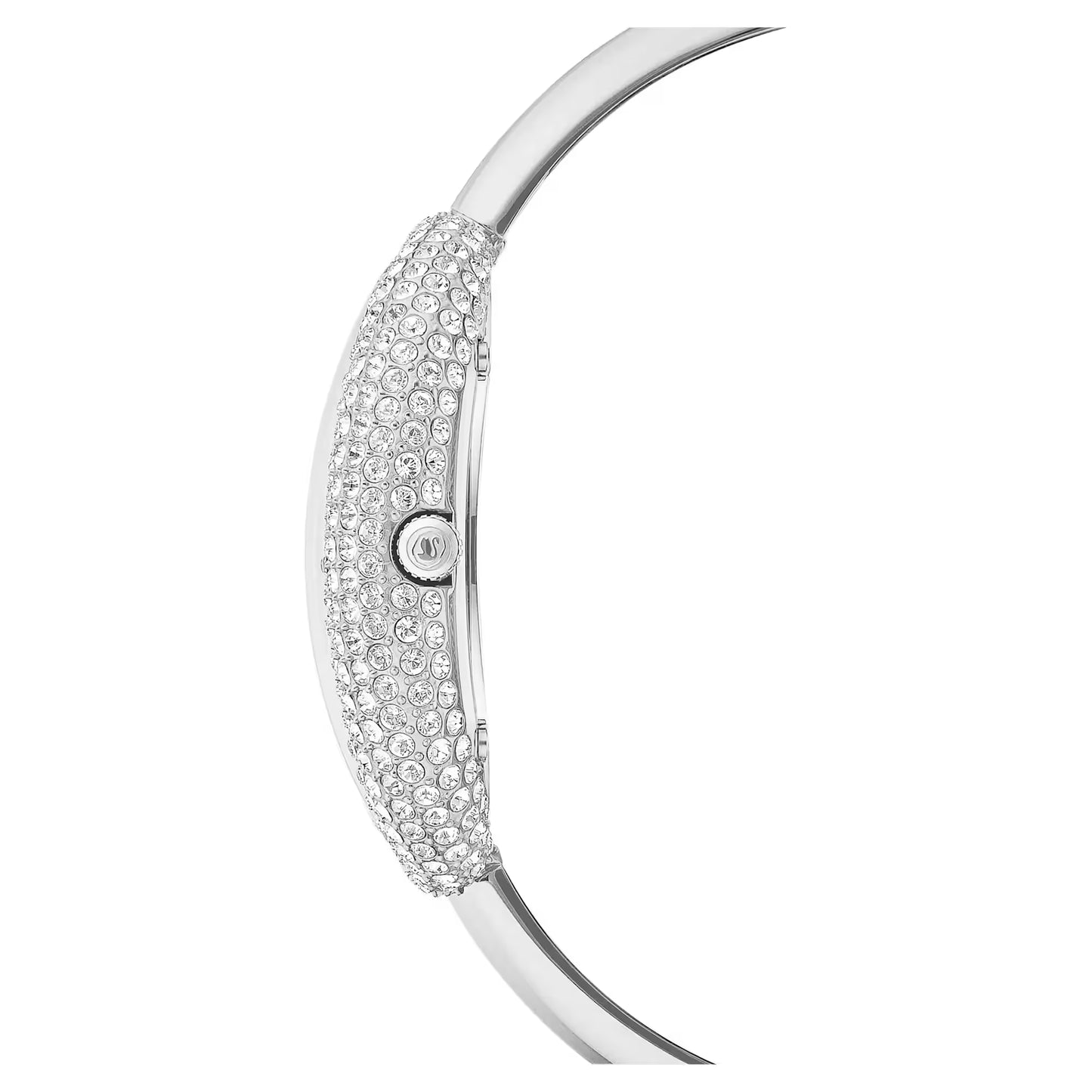 Imber bangle watch, Swiss Made, Metal bracelet, Silver Tone, Stainless steel
