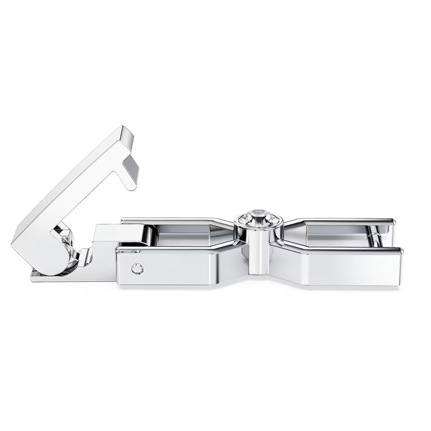 Imber Emily Tennis extender, Round cut, Rhodium plated