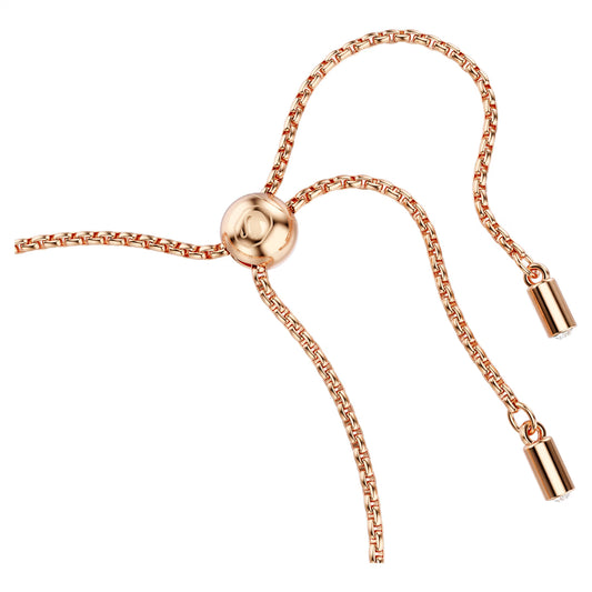 Imber Tennis bracelet, Mixed cuts, Pink, Rose-Tone