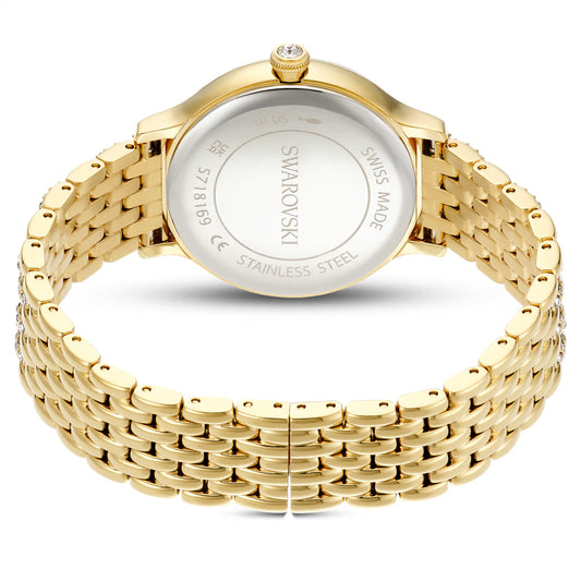Imber watch, Swiss Made, Metal bracelet, Gold tone, Gold-tone finish