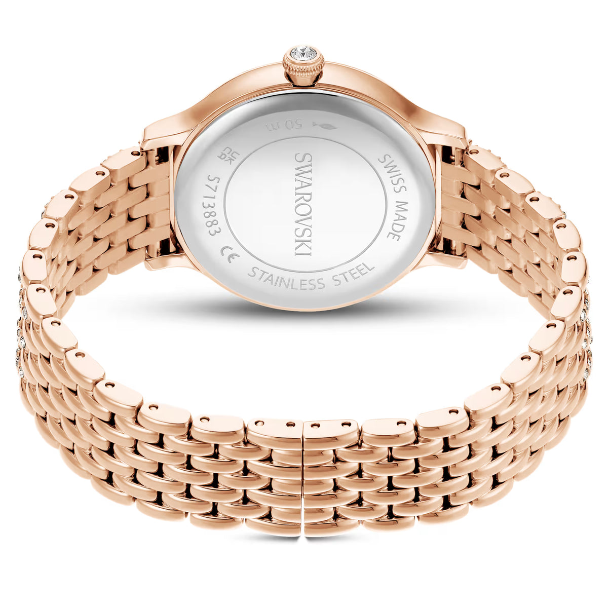 Imber watch, Swiss Made, Metal bracelet, Rose gold tone, Rose gold-tone finish