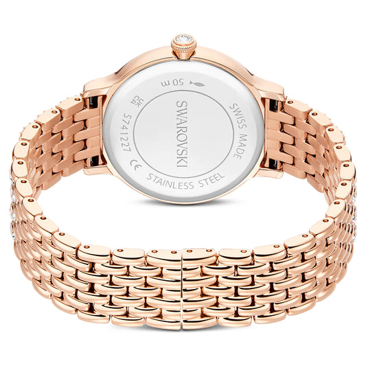 Imber watch, Swiss Made, Metal bracelet, Rose gold tone, Rose gold-tone finish