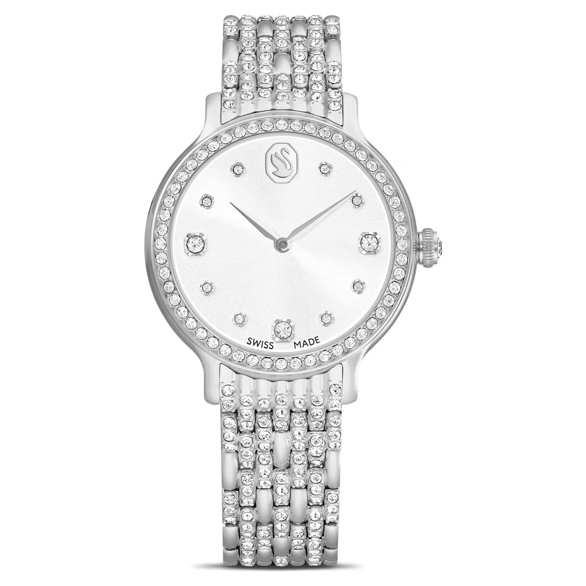 Imber watch, Swiss Made, Metal bracelet, Silver Tone, Stainless steel