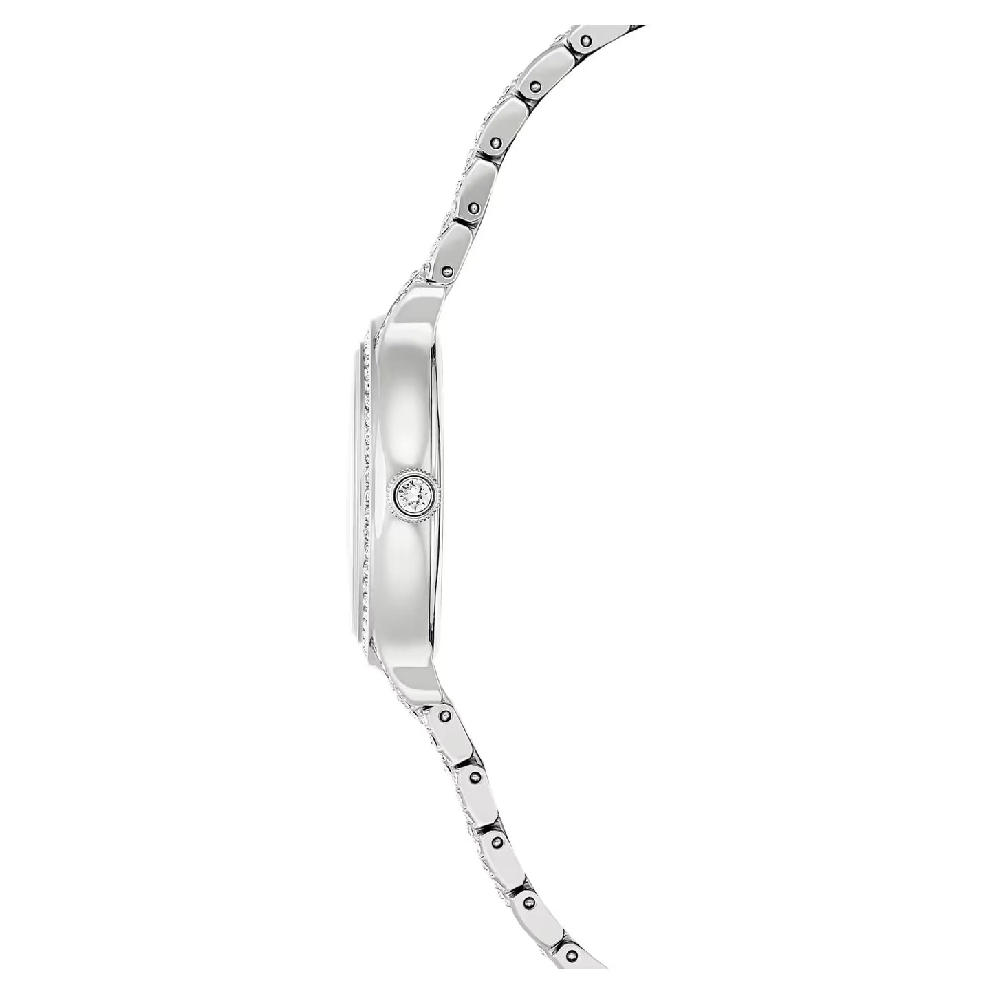 Imber watch, Swiss Made, Metal bracelet, Silver tone, Stainless steel