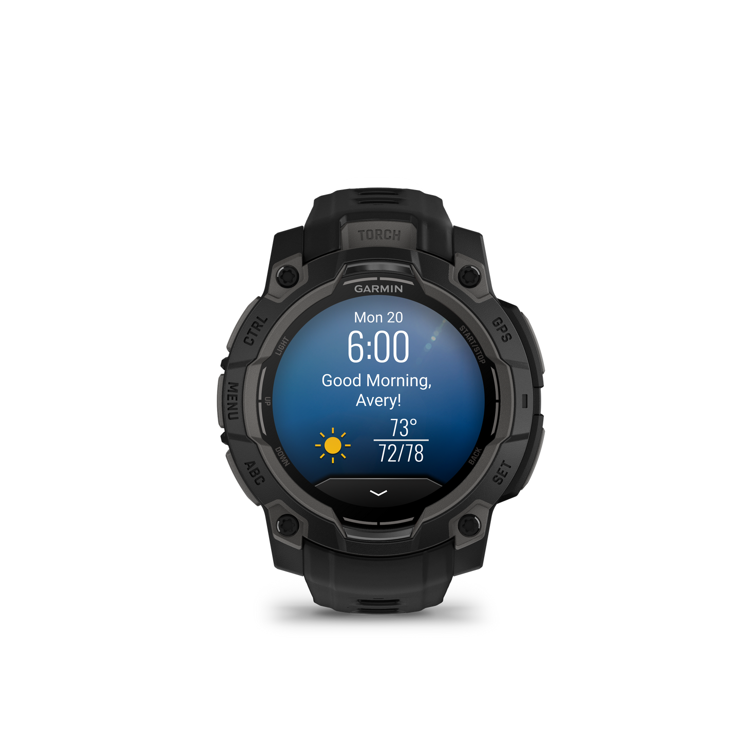 Garmin Instinct 3 45mm AMOLED Black with Black Band