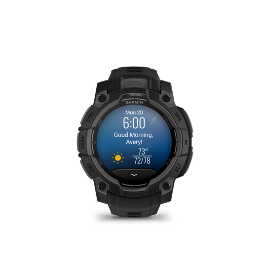 Garmin Instinct 3 45mm AMOLED Black with Black Band