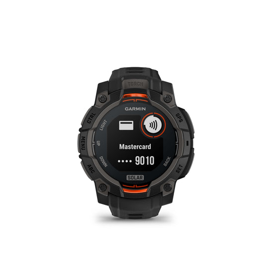 Garmin Instinct 3 45mm Solar Black with Black Band