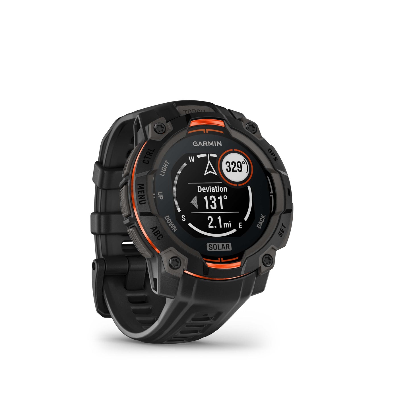 Garmin Instinct 3 45mm Solar Black with Black Band