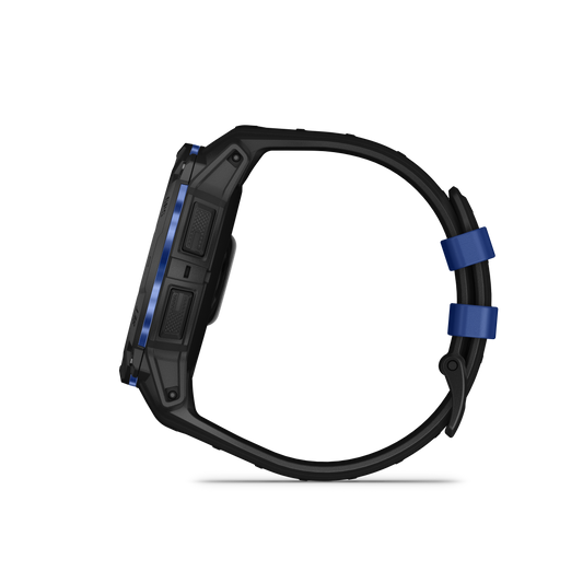 Garmin Instinct 3 50mm AMOLED Black with Black Bolt Blue Band