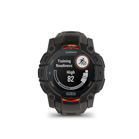 Garmin Instinct 3 50mm Solar Black with Charcoal Band