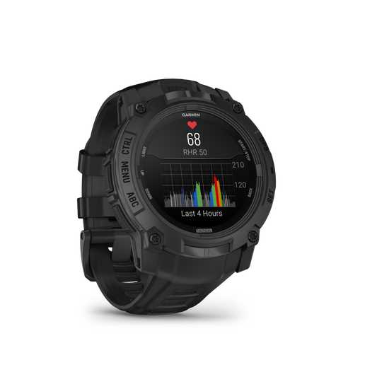 Garmin Instinct 3 50mm AMOLED Tactical Edition Black with Black Band