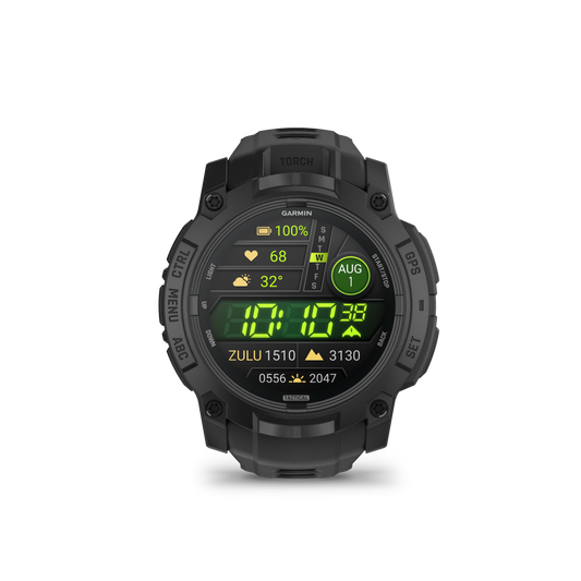 Garmin Instinct 3 50mm AMOLED Tactical Edition Black with Black Band