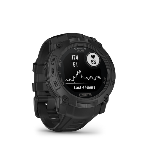 Garmin Instinct 3 50mm Solar Tactical Edition Black with Black Band