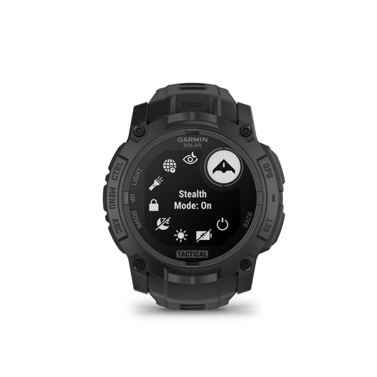 Garmin Instinct 3 50mm Solar Tactical Edition Black with Black Band
