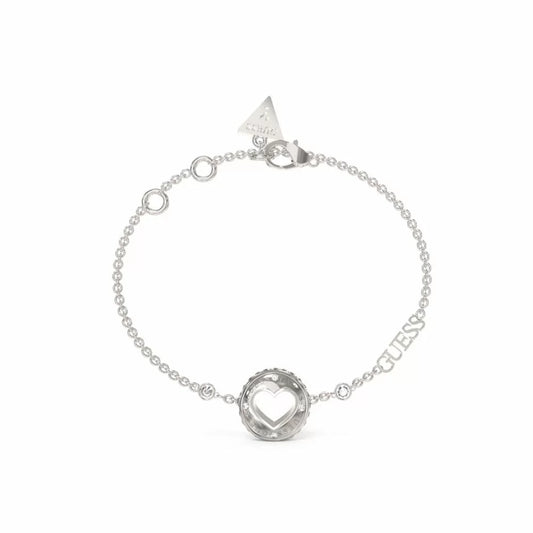 Rolling Hearts Silver Bracelet