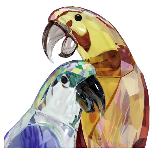 Jungle Beats Parrot Couple Bell & Brio