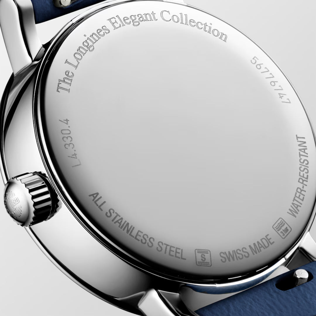 EX-DISPLAY egant Collection Moonphase 30mm Quartz Watch