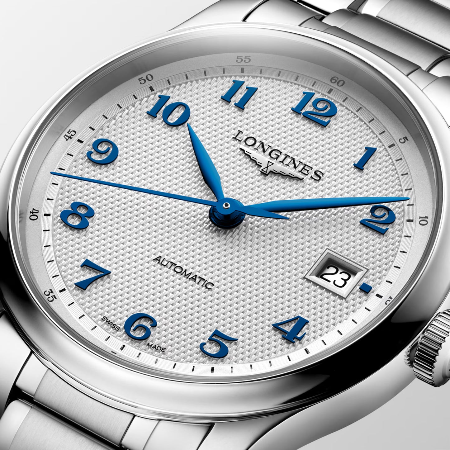 Master Collection 39mm Automatic Stainless Steel Watch