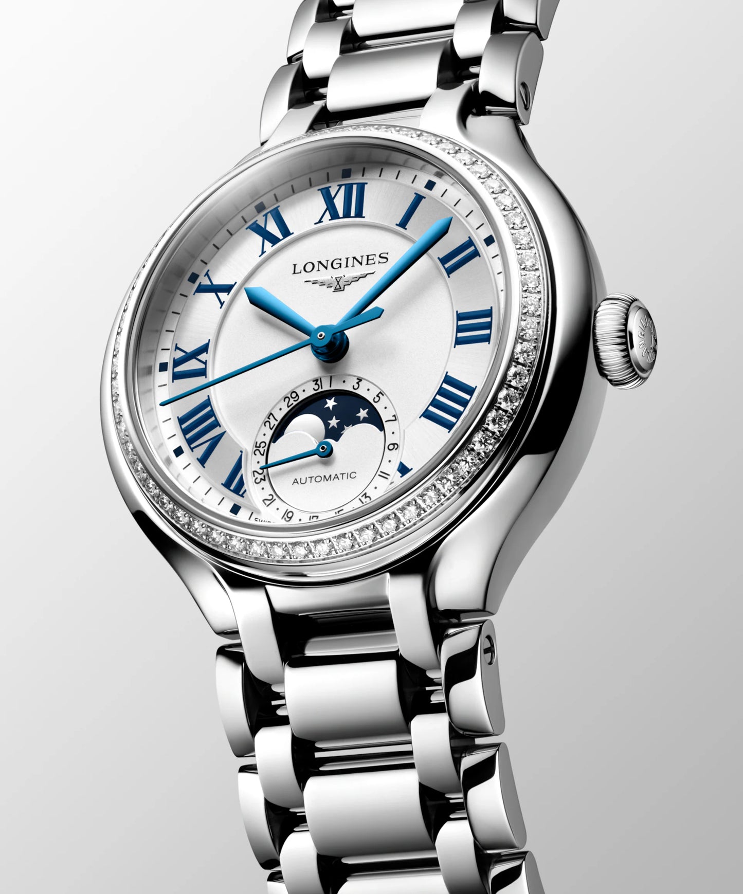 Longines PrimaLuna Moonphase 34mm