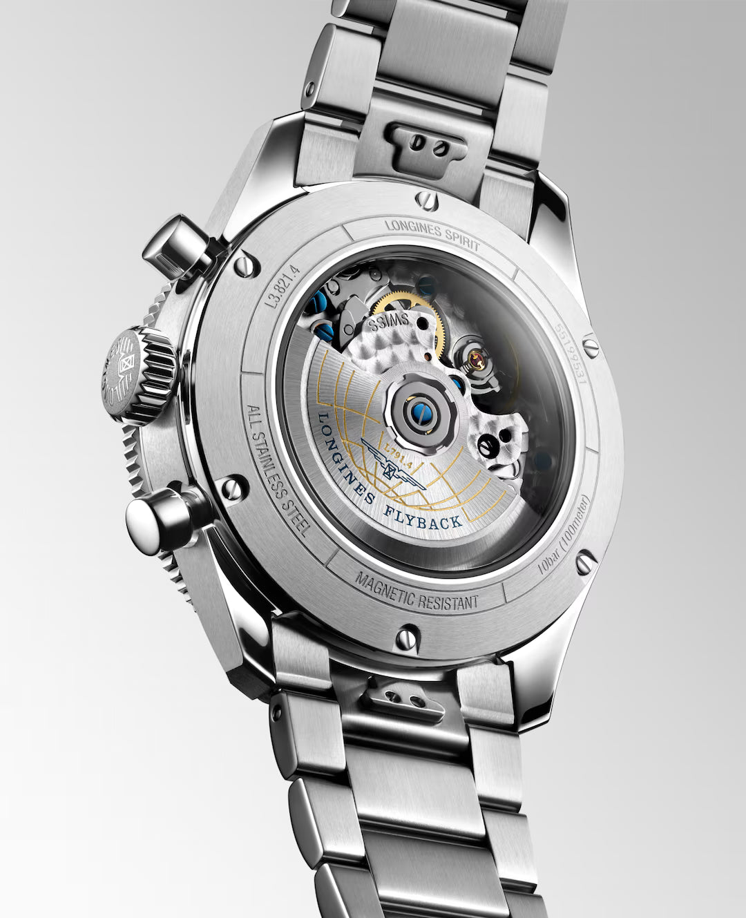 EX-DISPLAY Spirit Flyback 42mm Stainless Steel Automatic Watch