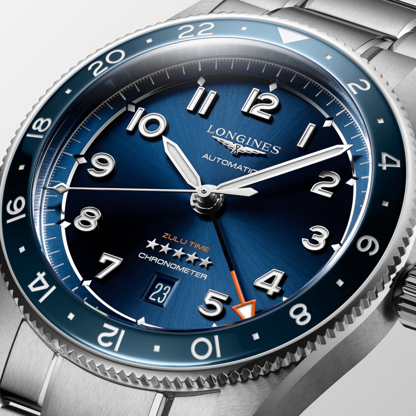 Longines Spirit Zulu Time 42mm
