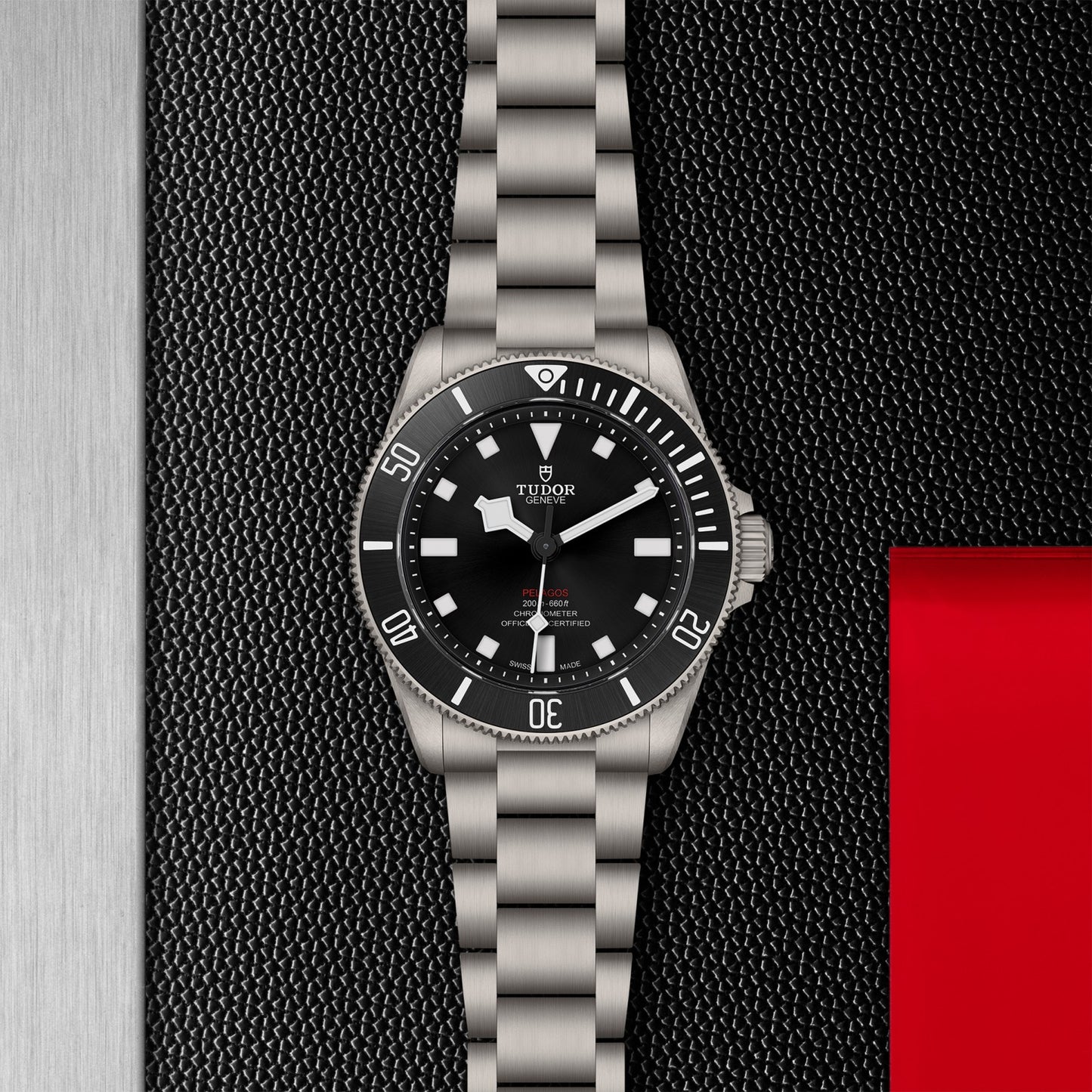 PELAGOS 39 | 39mm Titanium Case Black Dial
