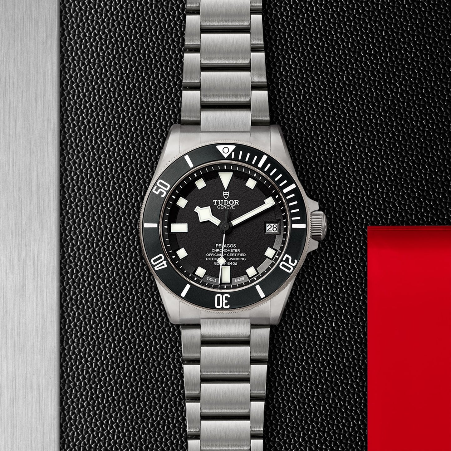 PELAGOS 42mm | Titanium Case Black Dial