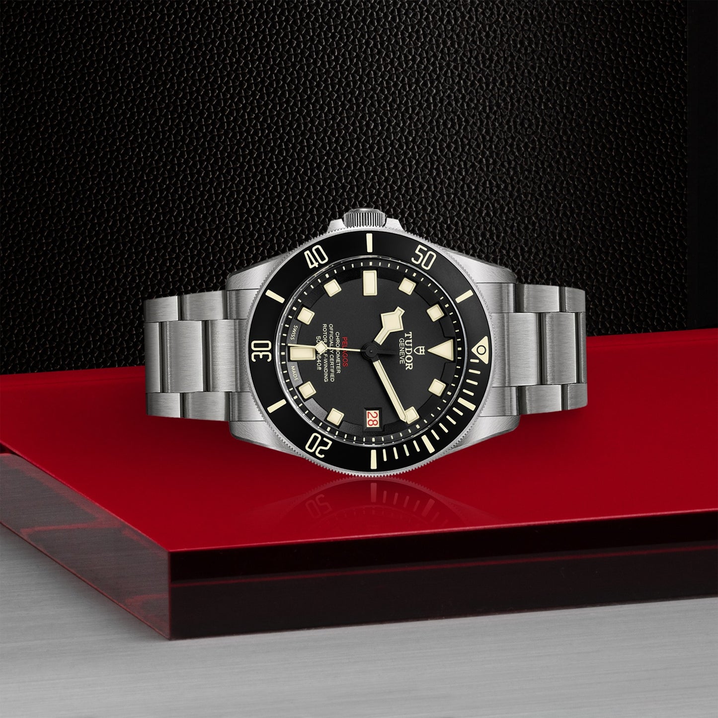PELAGOS LHD 42mm | Titanium Case Black Dial