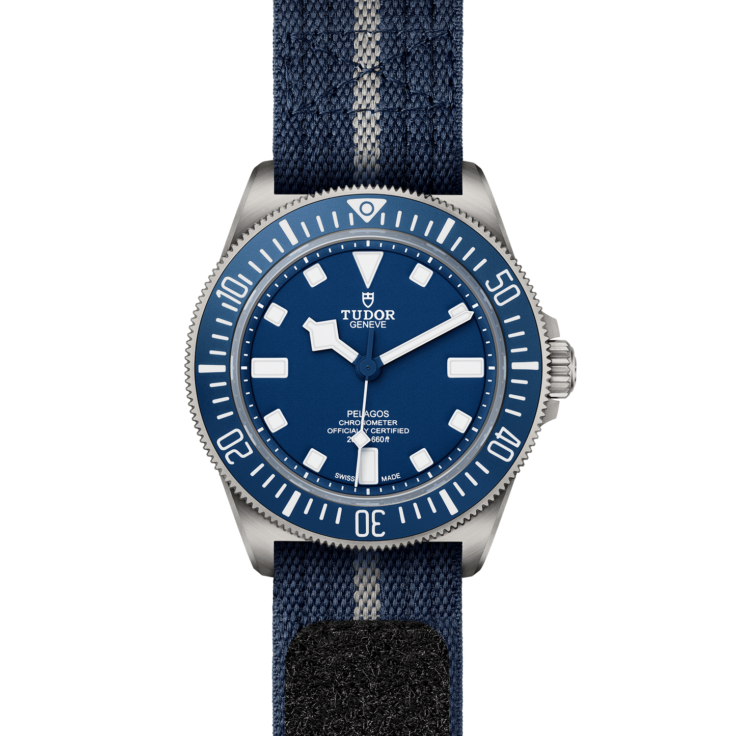 PELAGOS FXD 42mm | Titanium Case Blue Dial