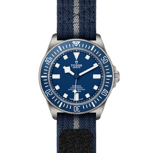 PELAGOS FXD 42mm | Titanium Case Blue Dial