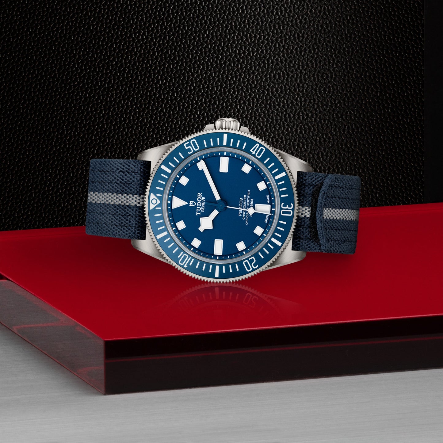 PELAGOS FXD 42mm | Titanium Case Blue Dial