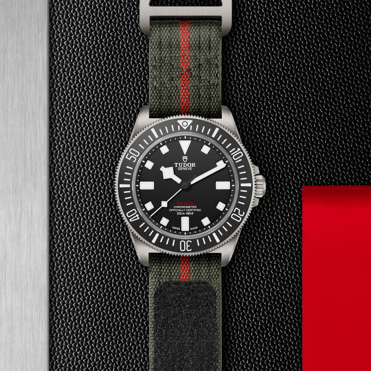 PELAGOS FXD 42mm | Titanium Case Black Dial
