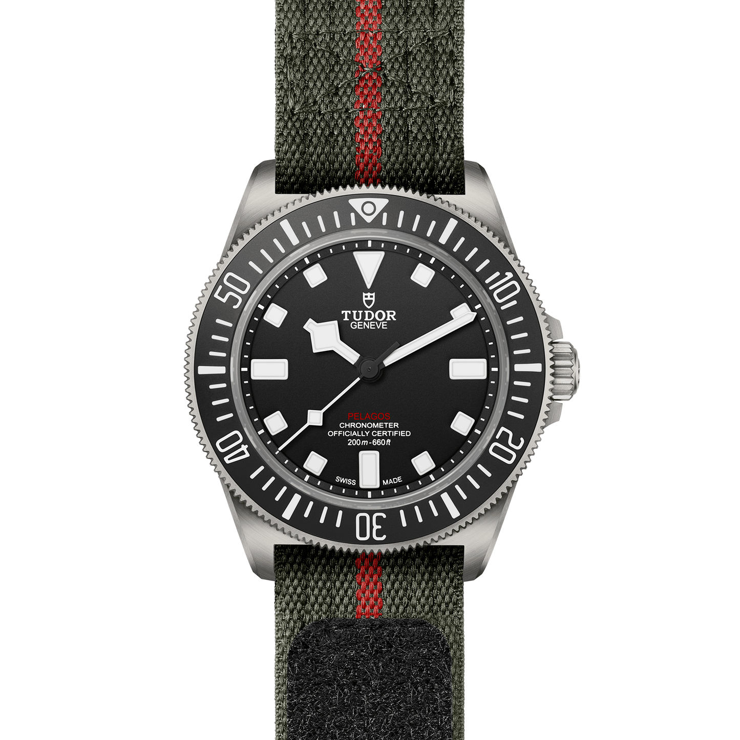PELAGOS FXD 42mm | Titanium Case Black Dial