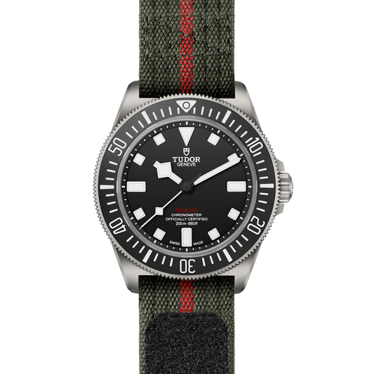 PELAGOS FXD 42mm | Titanium Case Black Dial