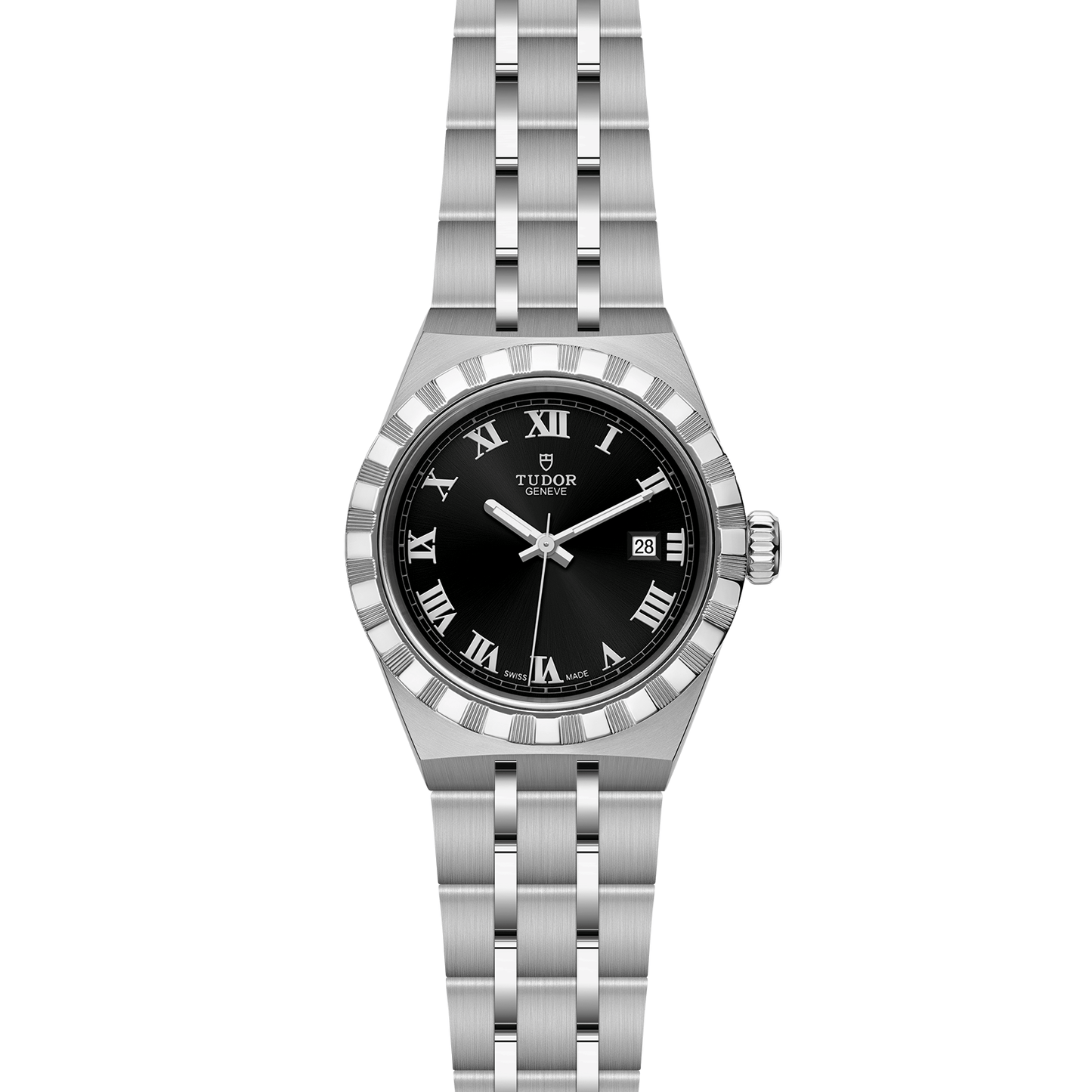 ROYAL 28mm | Steel Case Black Dial