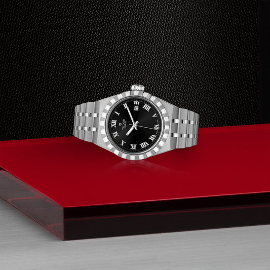 ROYAL 28mm | Steel Case Black Dial
