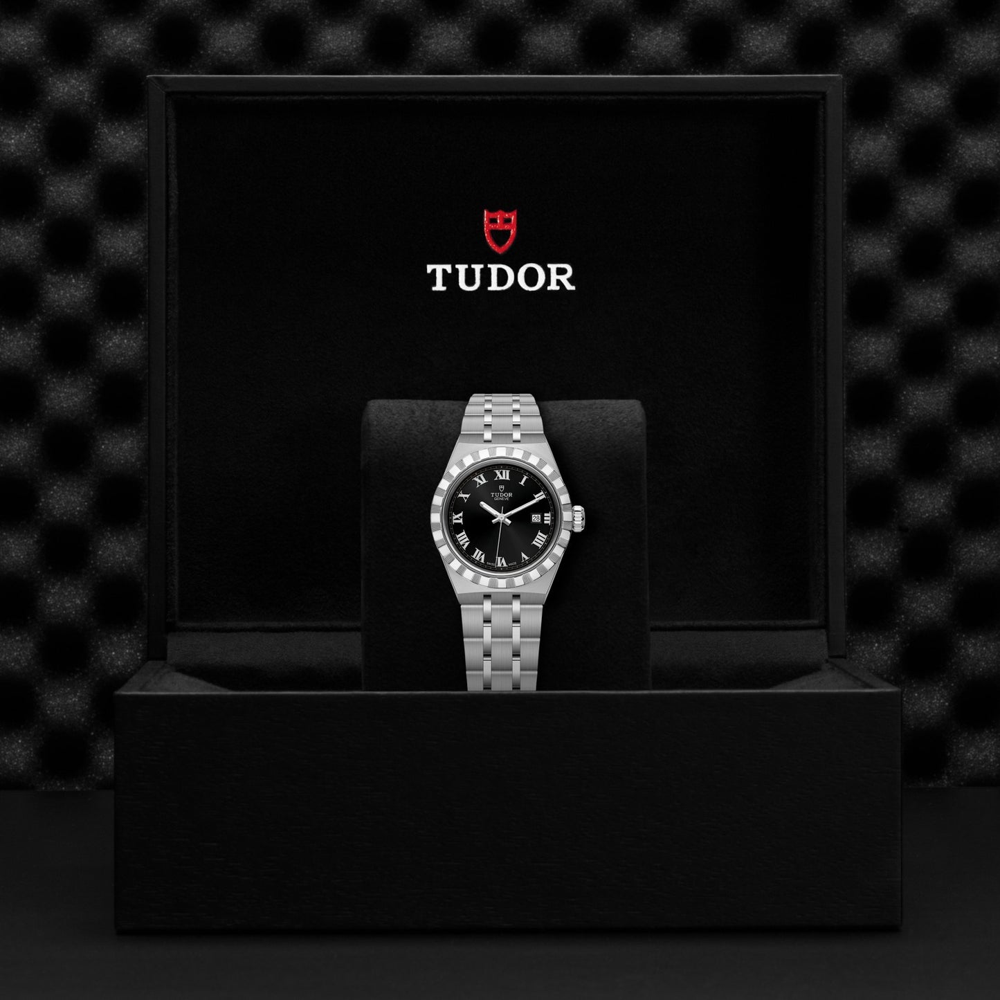 ROYAL 28mm | Steel Case Black Dial