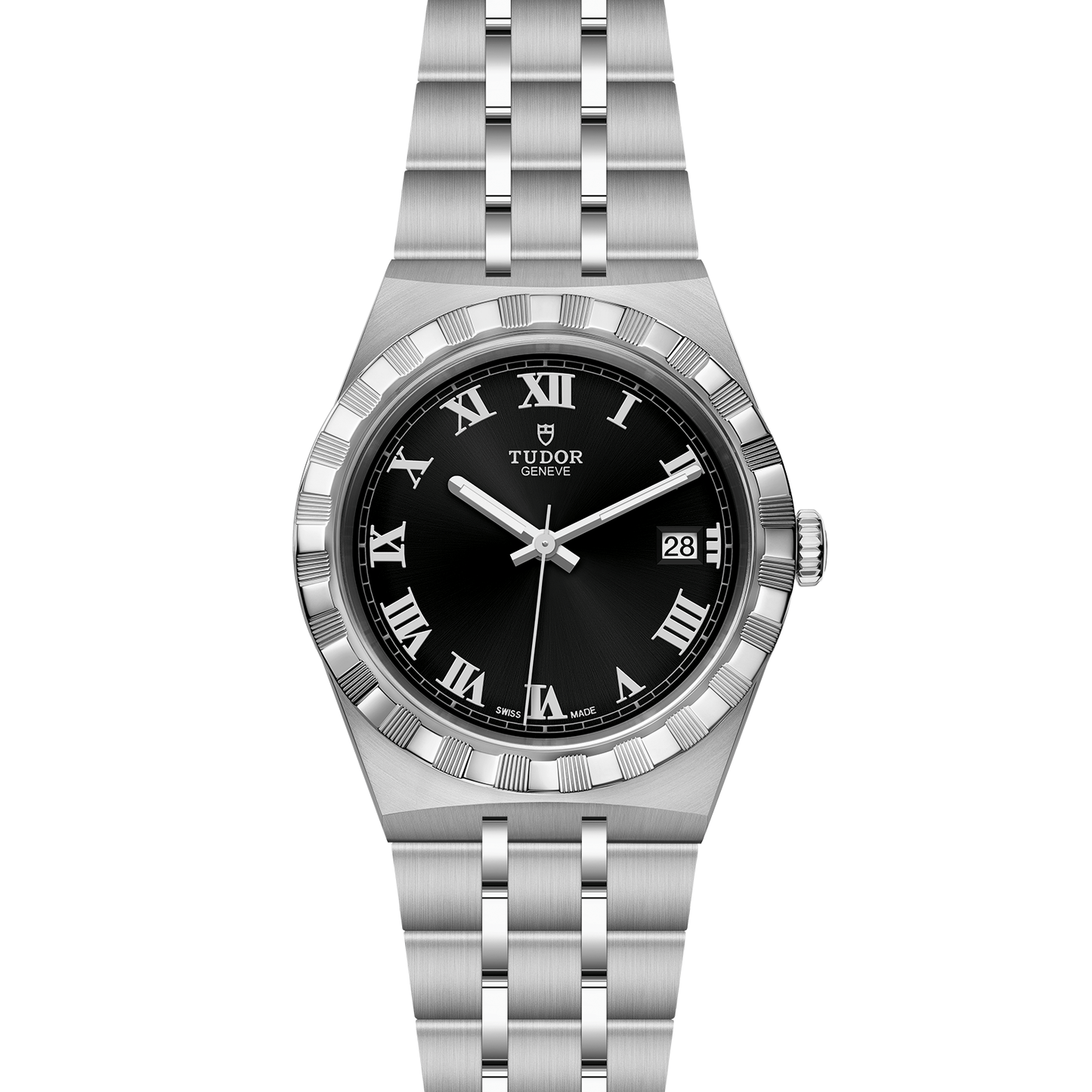ROYAL 38mm | Steel Case Black Dial