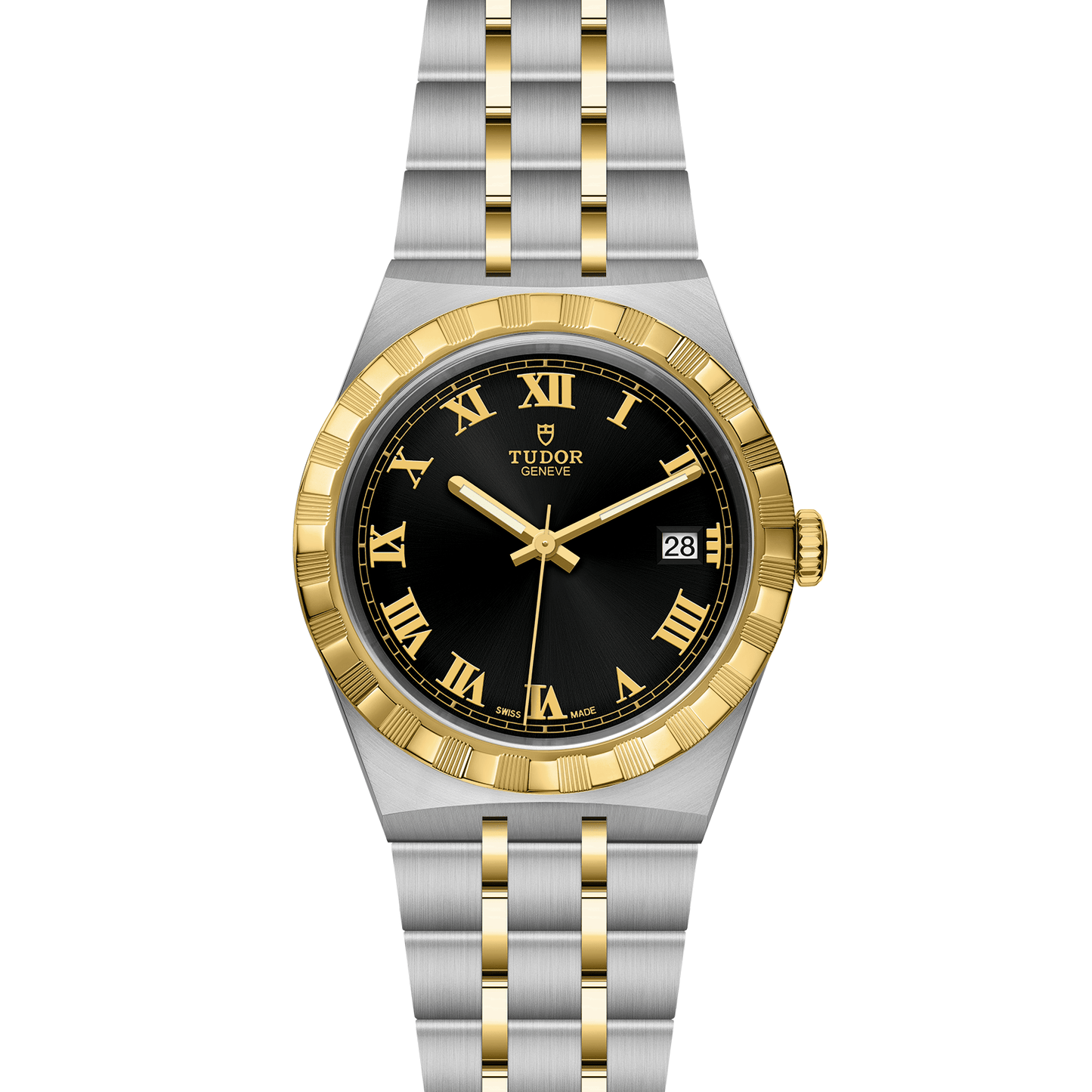 ROYAL 38mm | Steel Case Black Dial