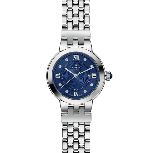 CLAIR DE ROSE 30mm | Steel Case Diamond Dot Dial